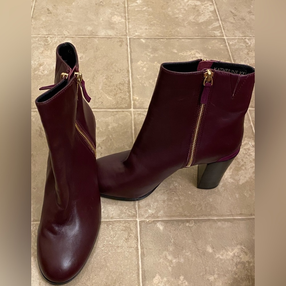 Katherine Kelly Leather Bootie